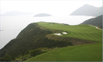 Paspalum on the new East Course at Kau Sai Chau The Jockey Club, Hong Kong. Established in 2007-2008 with Sustane 4-6-4, BOLSTER Granular 4-4-4+3Fe. Maintained with Sustane 5-2-10+Fe and 7-2-20.